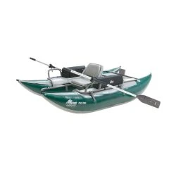 Outcast Sporting Gear PAC 800 Series Inflatable Pontoon Boat Green