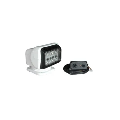 GoLight 20204 Permanent RadioRay LED Searchlight W/ Dashmount Wired Remote