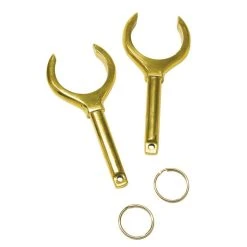 Outcast Sporting Gear Oar Locks - Small Brass