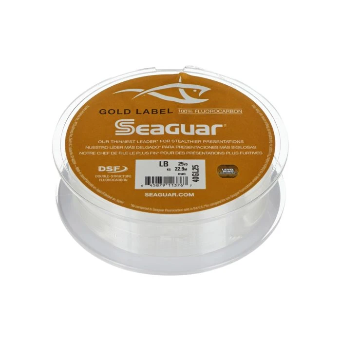 Seaguar Gold Label Fluorocarbon Leader 25yd