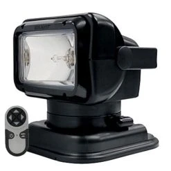 Golight Radioray Black Magnetic Mount Halogen Light W/ Remote 7951